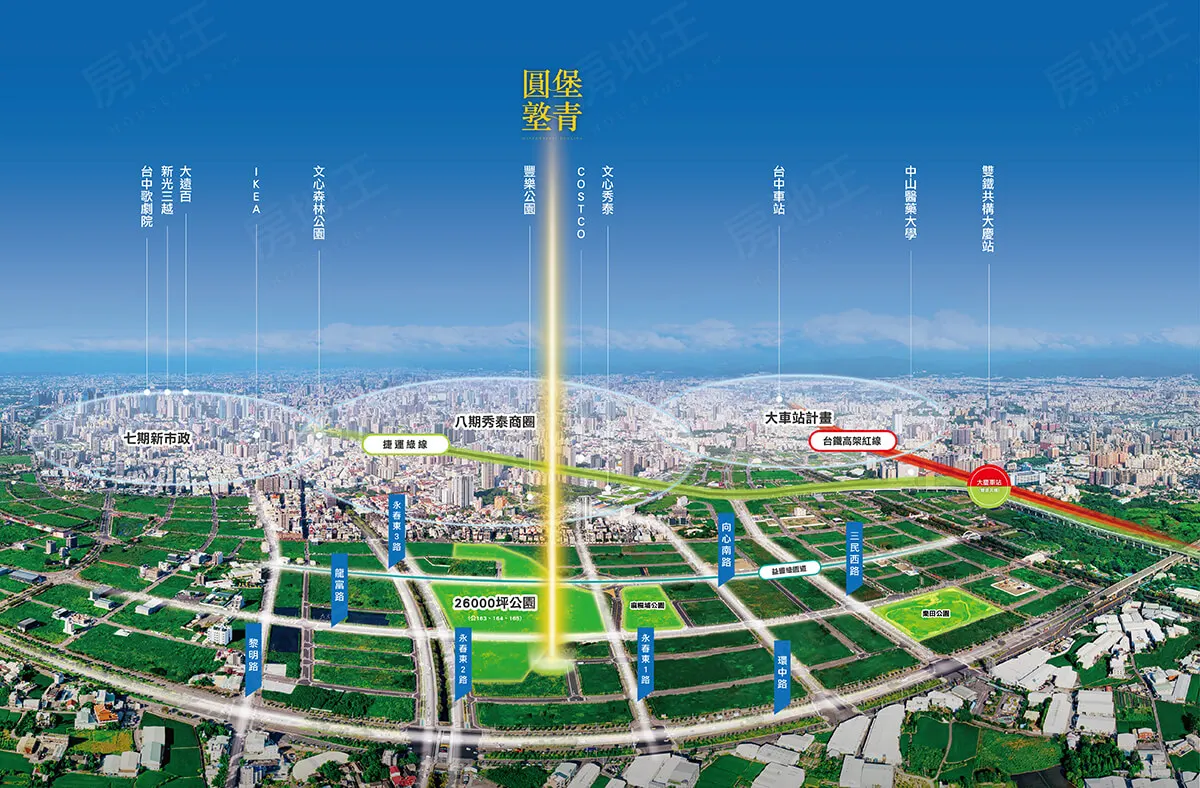 圓堡墪青建案圖輯 1